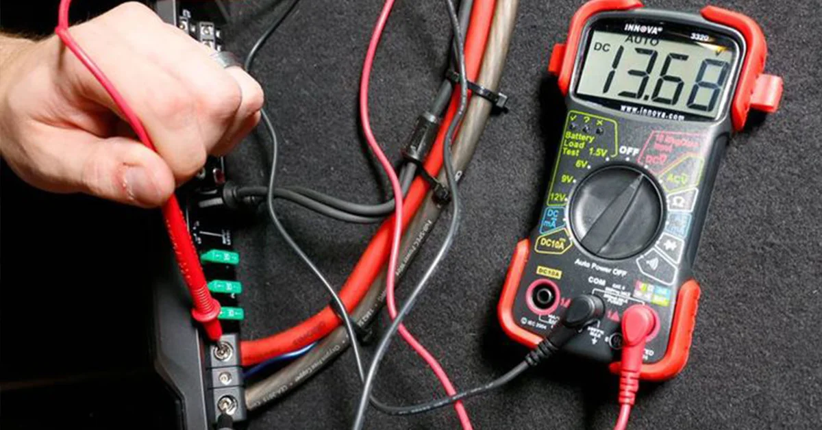 how to test car speaker wires with multimeter