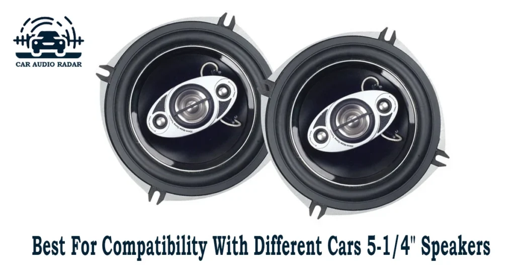 Best For Compatibility With Different Cars 5-1/4" Speakers