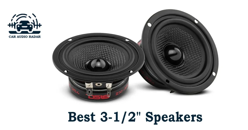 3-1/2" Speakers