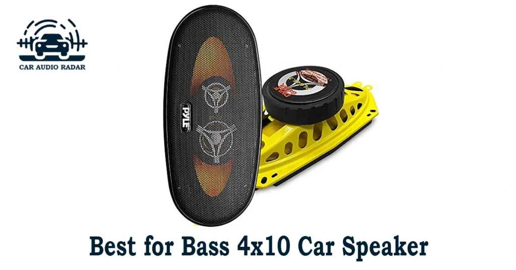 Best for Bass 4x10 Car Speaker